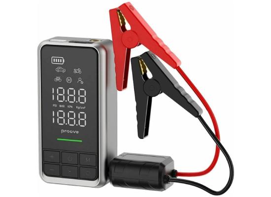Proove Car Jump Starter 2 in 1 Air Jump + Pump 10400mAh, 1000A - Gray